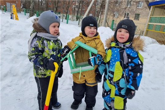 Акция «Покормите поскорей пернатых, маленьких друзей!»