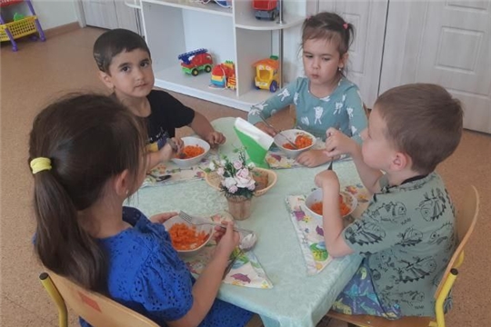 Салаты в питании детей