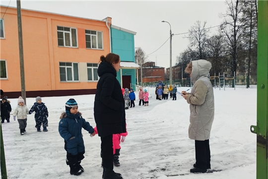 Тренировочная эвакуация в детском саду