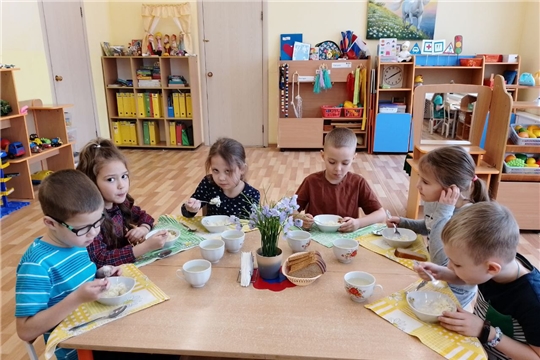 Салат в меню детского сада