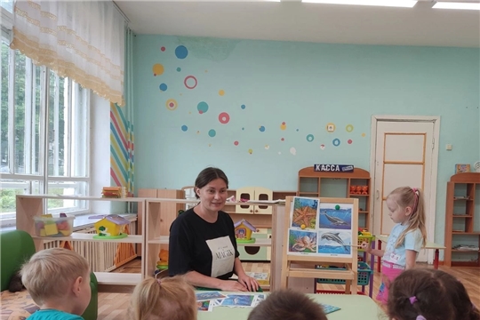 Познавательный час "Морские обитатели" 