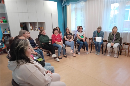 В старшей группе "Теремок" состоялось родительское собрание. 