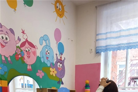 Развивающее занятие с педагогом-психологом во второй группе раннего возраста "Смешарики".