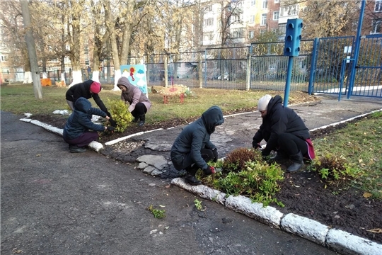 Экологические акции в детском саду продолжаются. 