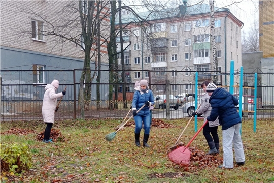 В детском саду еженедельно проходят экологические мероприятия в рамках санитарного месячника.