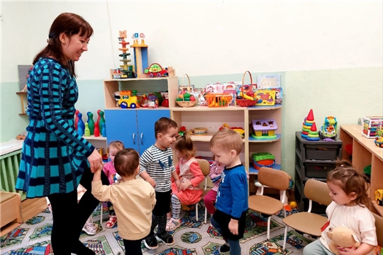 На коррекционно-развивающем занятии.