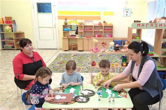 Отчетное занятие по кружку дополнительного образования " Волшебная бумага". 