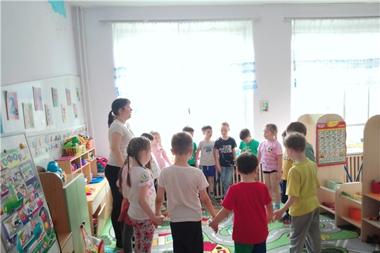 Психологическое занятие с детьми.
