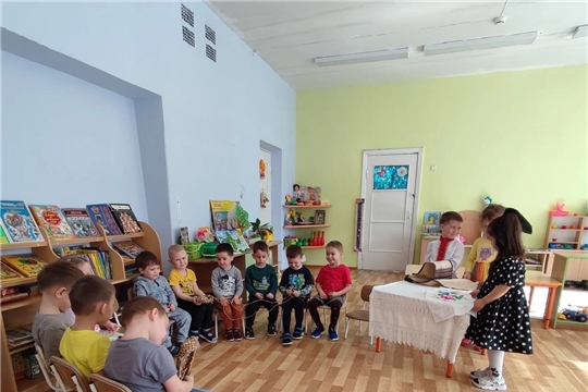 Познавательный час "Чувашия любимая моя" для детей средней группы "Вишенки".