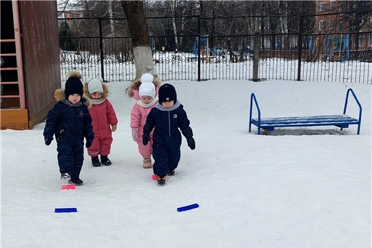 Подвижные игры во время прогулки.