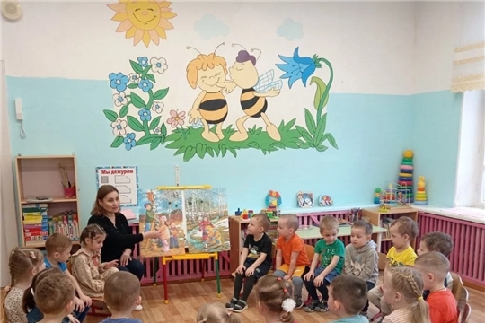 "Весна пришла" занятие по рисованию в группе СОЛНЫШКО