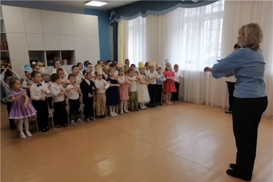Дети приняли участие в 4 дне "Созвездие талантов".