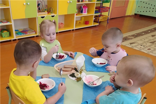 Салат из свеклы в детском меню