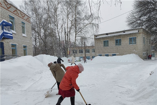 Уборка снега