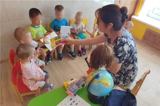 День знаний с куклой Машей
