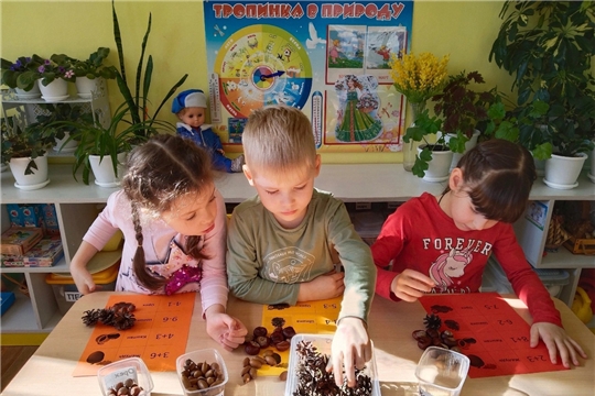 Природный материал в детских играх
