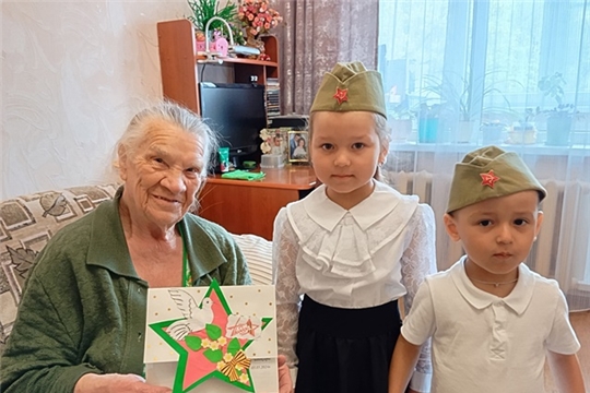 Акция "Цветок ветерану"