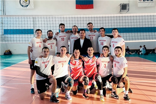 ВК "Моргауши" удачно дебютировали в Чемпионате России 1 лиги-ПФО