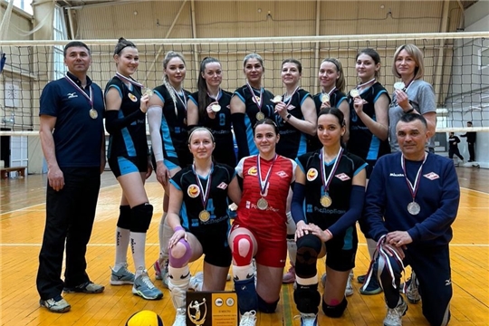Женская сборная "Спартак-Чувашия" стала серебряным призером чемпионата России 1 лиги - ПФО