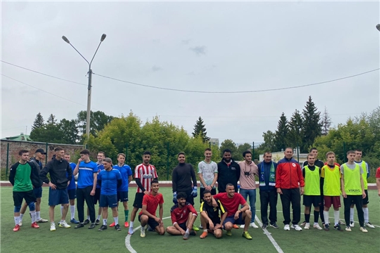 Товарищеская игра по мини-футболу на спортплощадке  по ул. Миначева, 19  (24.06.2023) Инструктор по спорту - Жуков А.Н.