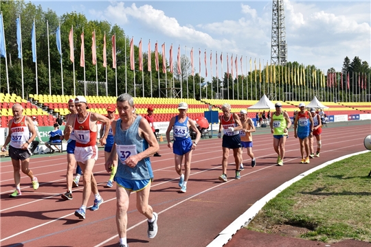 28 июля в столице Чувашии был дан старт чемпионату России по легкой атлетике среди ветеранов