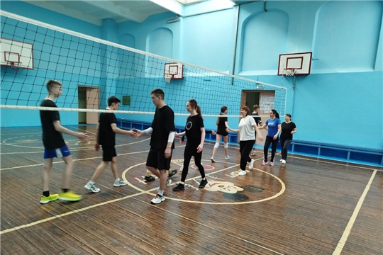 Товарищеская игра по волейболу. Инструктор по спорту - Павлов Н.М. 24.03.25