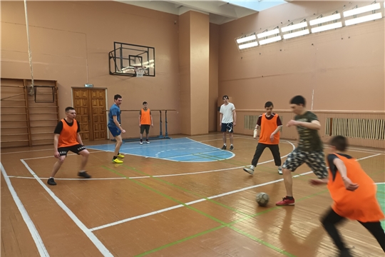 Товарищеская игра по футзалу. Инструктор по спорту - Степанов В.М. 05.04.25