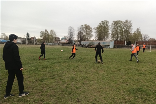 Товарищеская игра по футболу. Инструктор по спорту - Степанов В.М. 26.04.2025