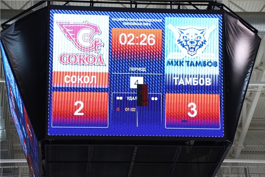 ХК "Сокол" - МХК "Тамбов". Первенство НМХЛ. 12 января 2024 года
