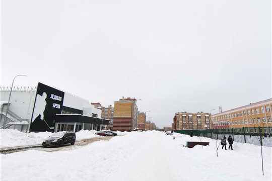 Ледовый стадион в Новом городе