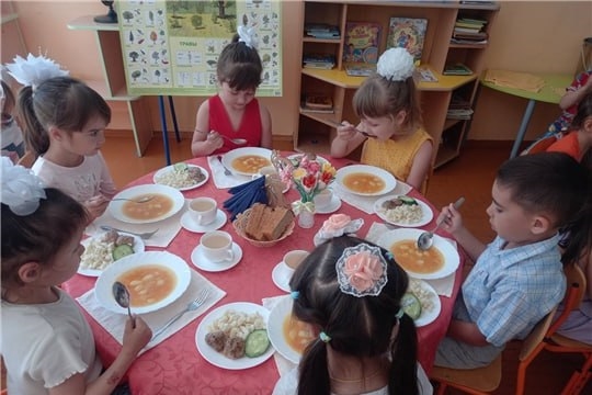 Столовый этикет для дошколят