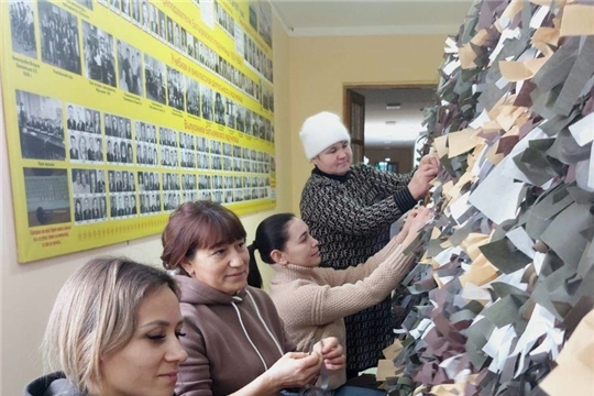Маскировочные сети для участников СВО на Украине