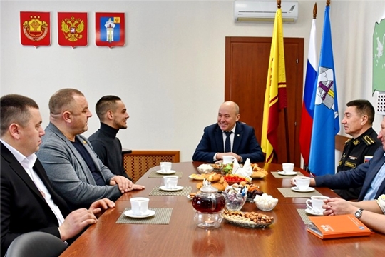 Состоялась  встреча с участником  СВО
