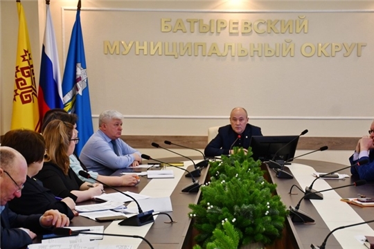 В администрации Батыревского  муниципального округа проведено еженедельное  рабочее совещание