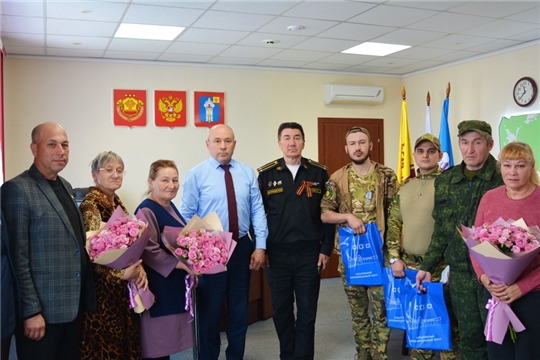 Встреча главы Батыревского муниципального округа с военнослужащими, принимающими участие в СВО