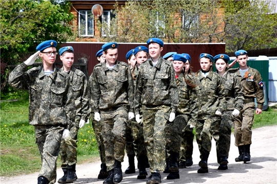 Акция «Парад у дома ветерана»