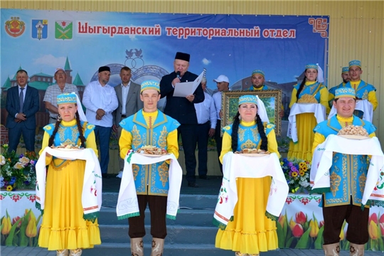 В с.Шыгырдан прошел национальный традиционный праздник «Сабантуй»