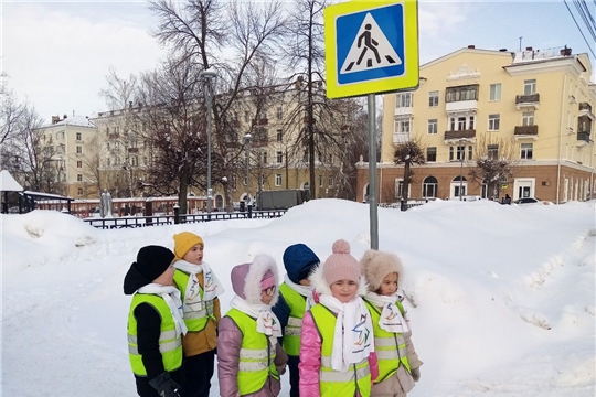 Соблюдение правил на пешеходных переходах