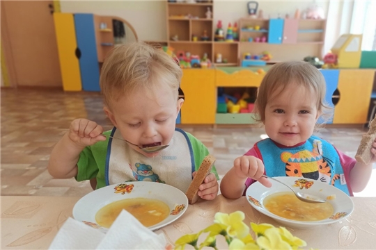 Суп в питании детей