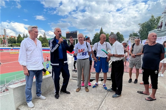 Круглой стол с ветеранами спорта, участниками чемпионата России по легкой атлетике среди ветеранов