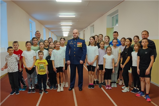 Состоялась встреча с участником СВО 