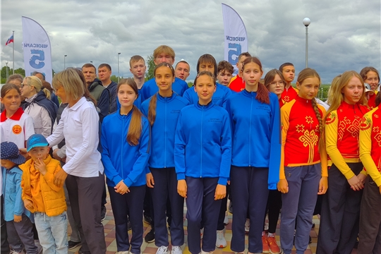На открытии ФСК "Волга"