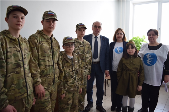 Площадка «Письмо солдату» в рамках военно-спортивного праздника, посвященного Дню защитника Отечества