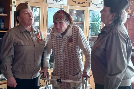 Церемония вручения юбилейных медалей в Эльбарусовском территориальном отделе