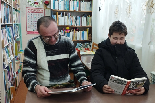 Культурно – просветительскую акцию «Время читать в слух» в Аксаринской сельской библиотеке