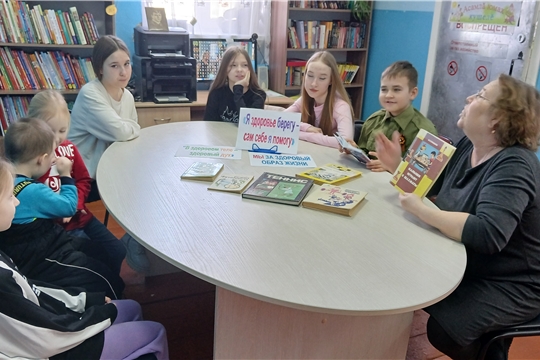 Час здоровья «В здоровом теле - здоровый дух» в Эльбарусовской сельской библиотеке