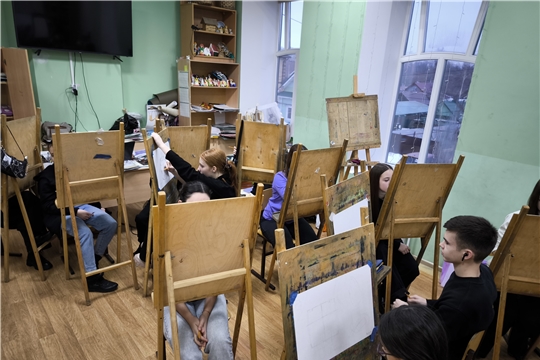 Состоялся отборочный школьный тур IV Всероссийского конкурса в сфере художественного образования «Акварельная палитра»