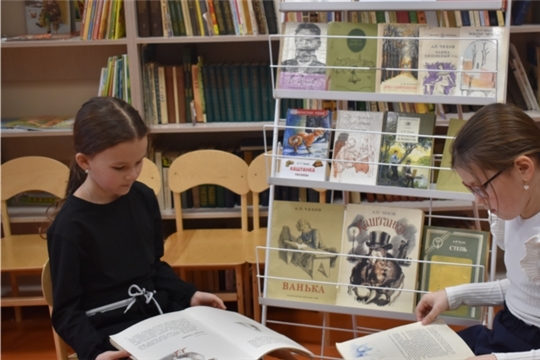 «Чехов…Величайший мастер слова» в Кашмашской сельской библиотеке