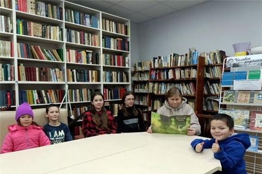Час душеполезного чтения «О родной природе в рассказах Е. Носова» в Тойгильдинской сельской библиотеке