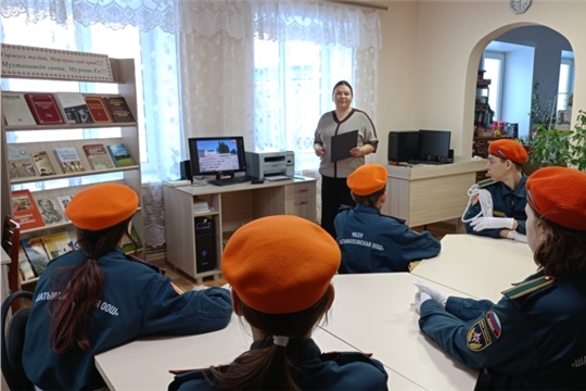 Краеведческий час «Всему начало здесь – в краю родном» в Шатьмапосинской сельской библиотеке